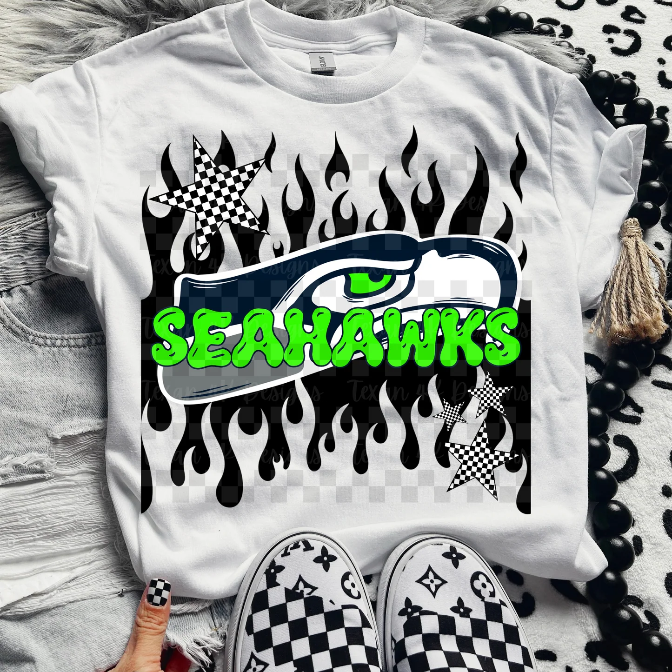 Flame Drip NFL