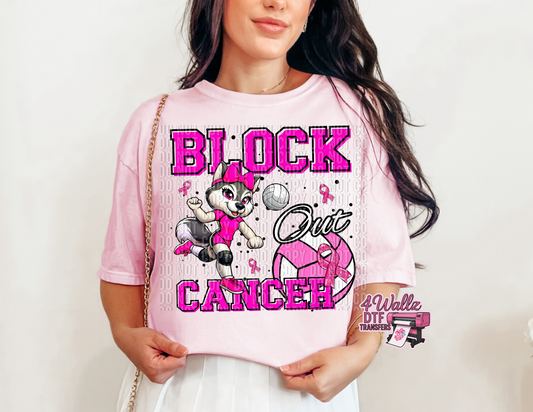 Block Out Cancer-Wolf