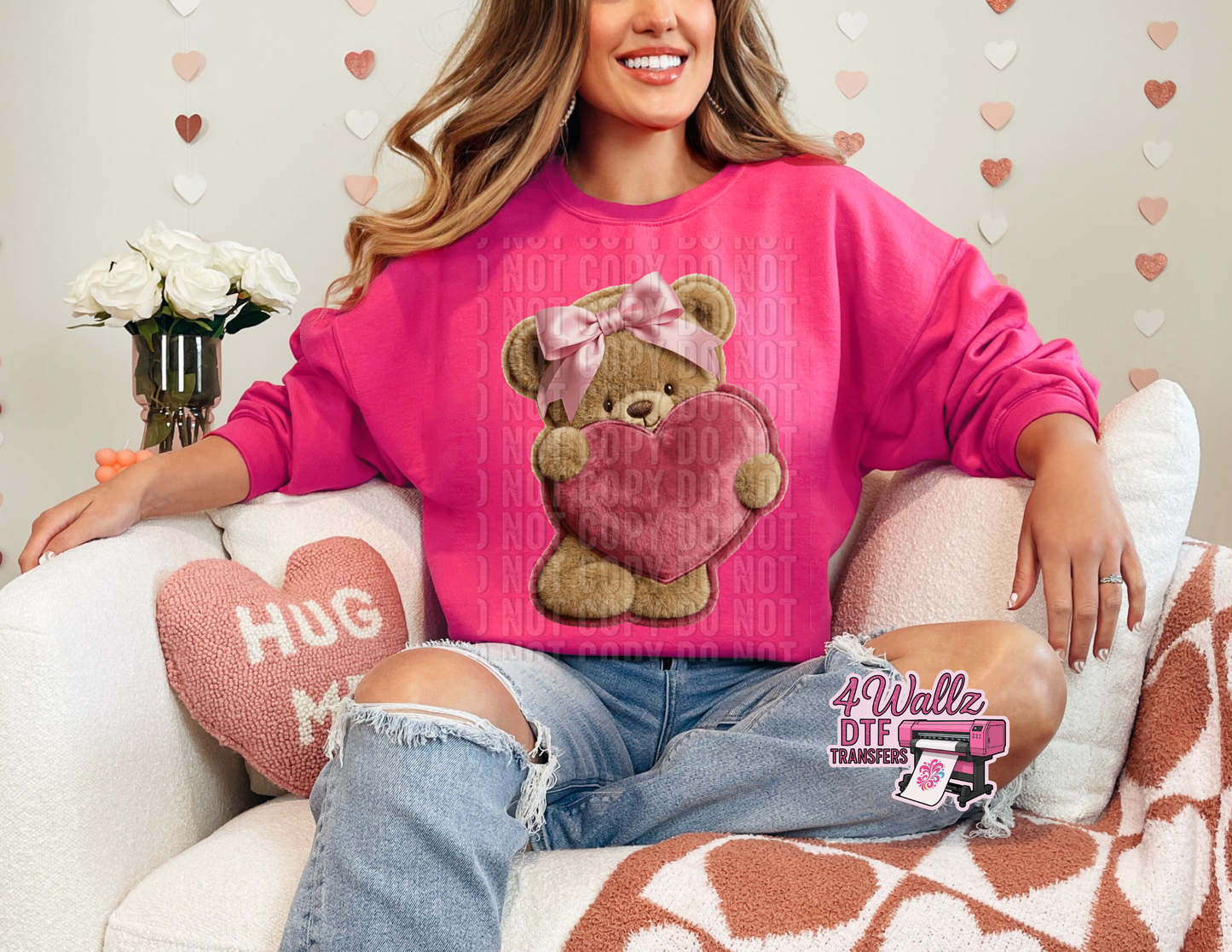Faux Fluffy Bear