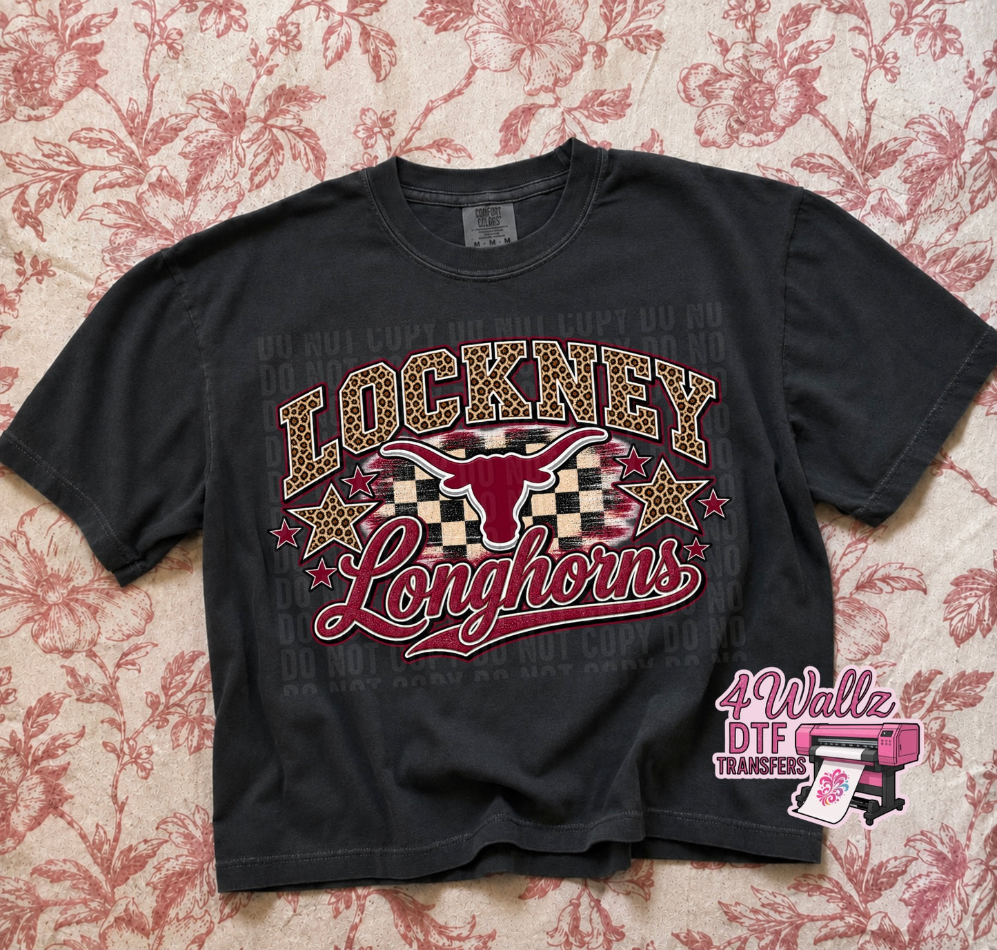 Leopard Longhorns Spirit Tee