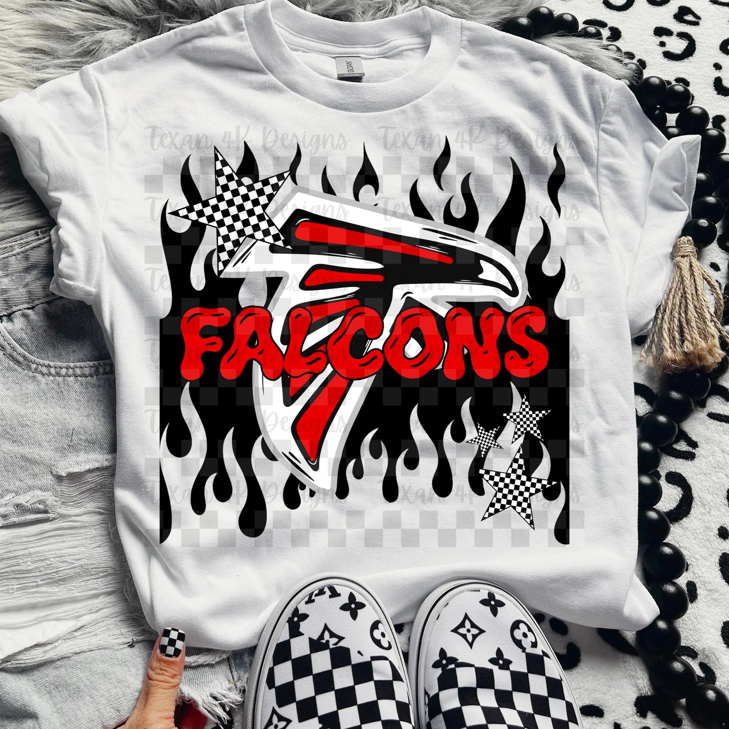 Flame Drip NFL
