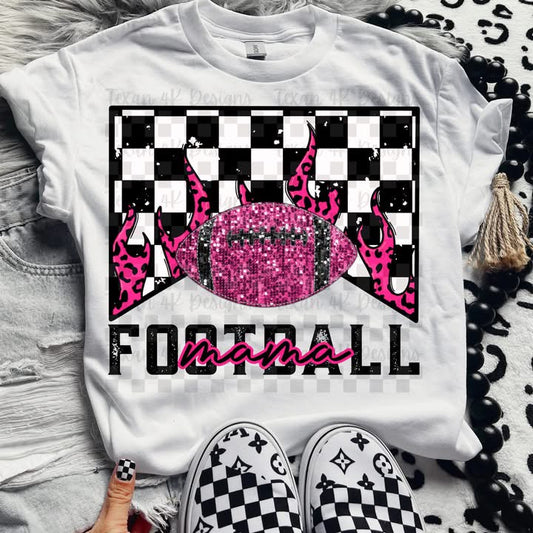 Sports Mama Leopard Flames