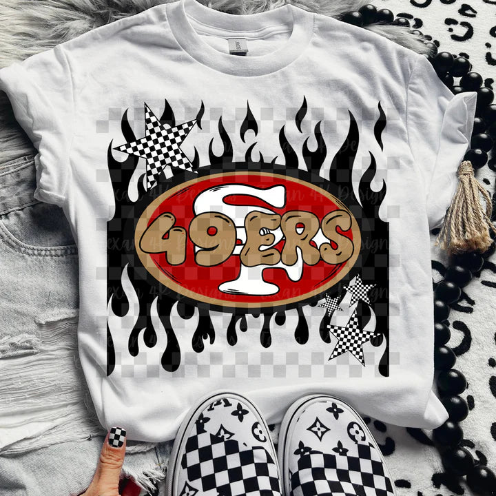 Flame Drip NFL
