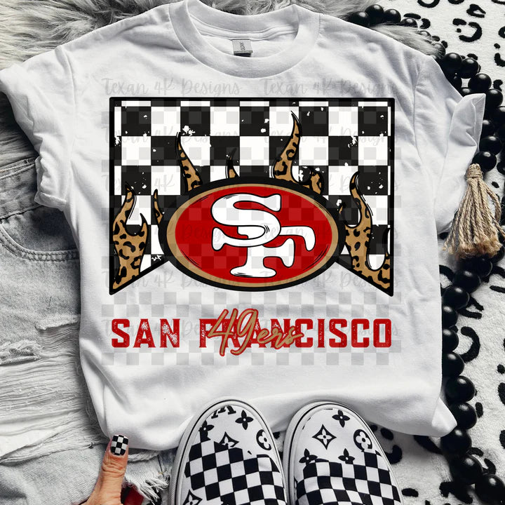 Leopard Flame NFL