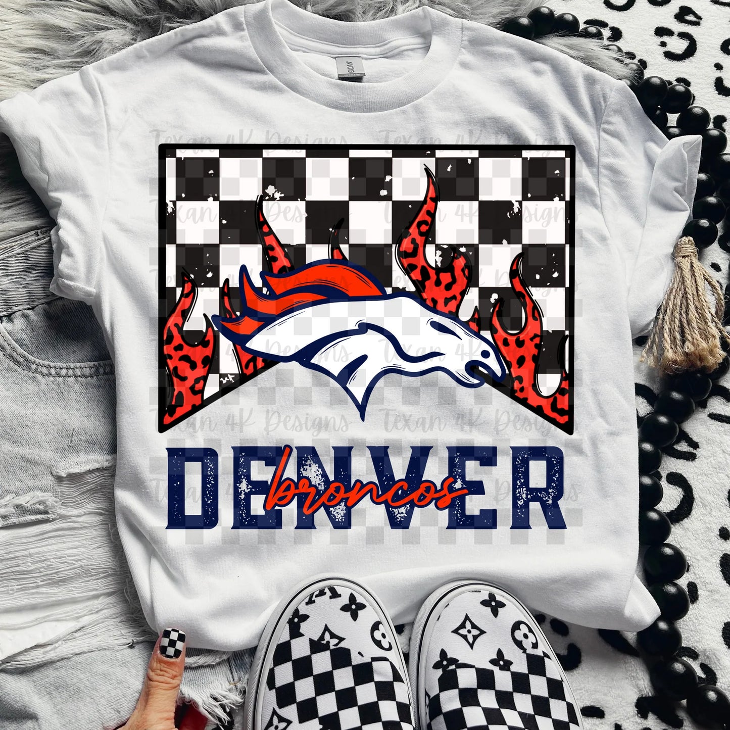 Leopard Flame NFL