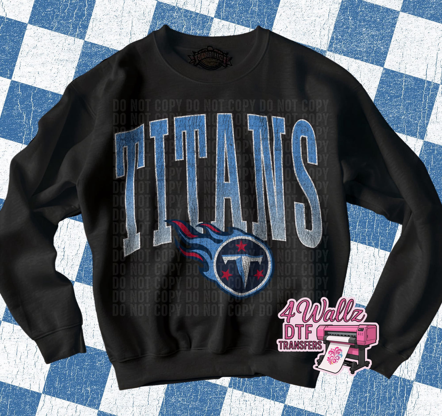 Titans Tall Letters