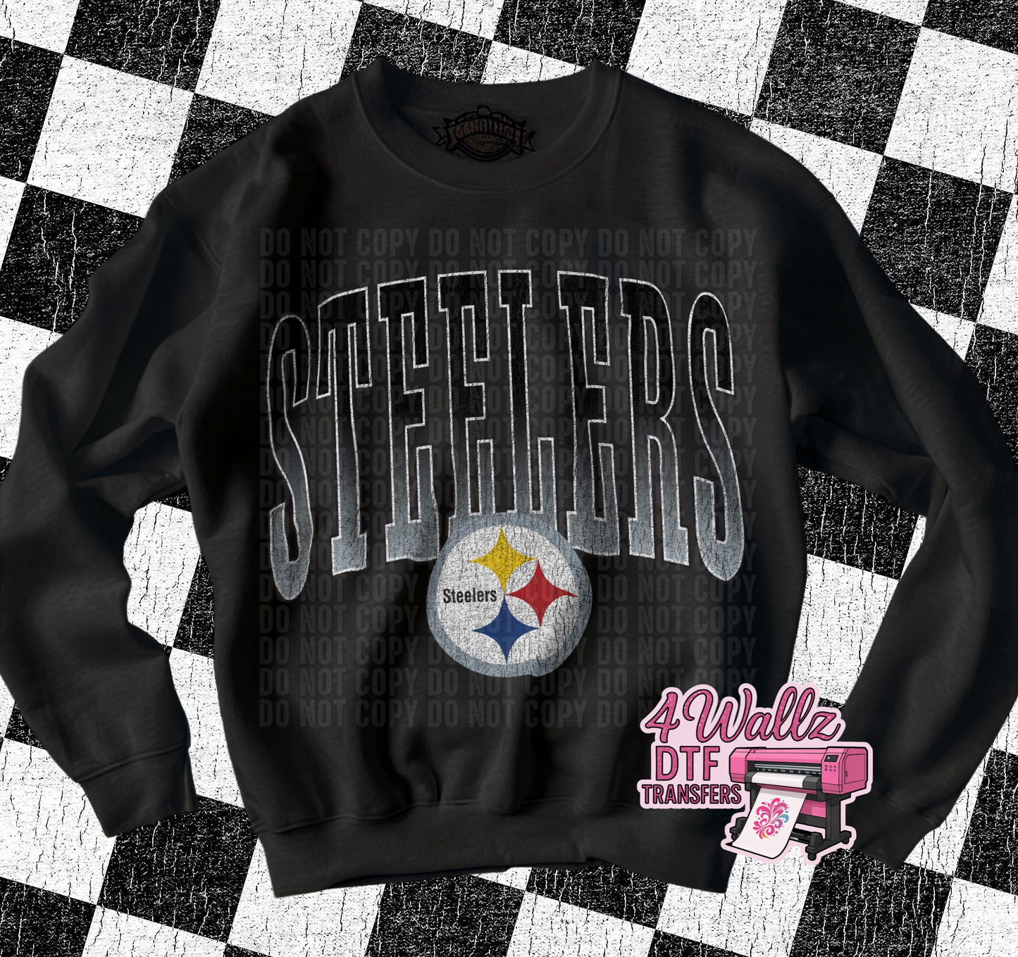 Steelers Tall Letters