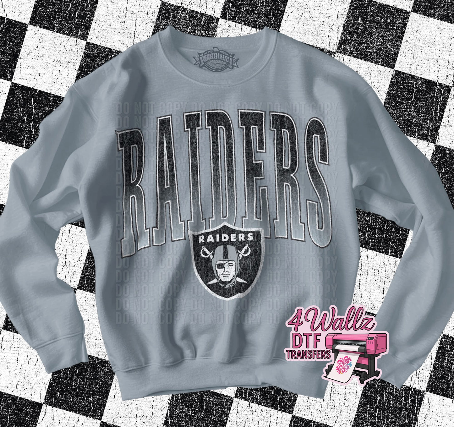 Raiders Tall Letters