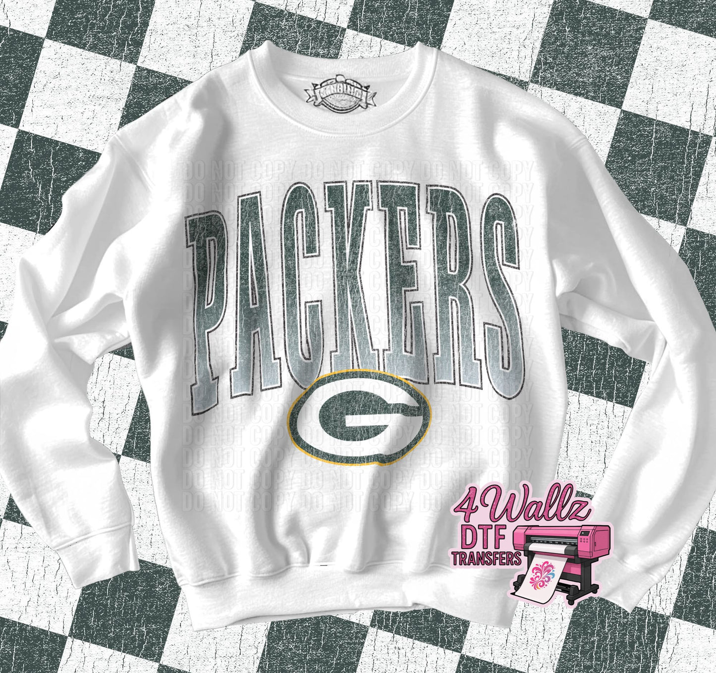 Packers Tall Letters