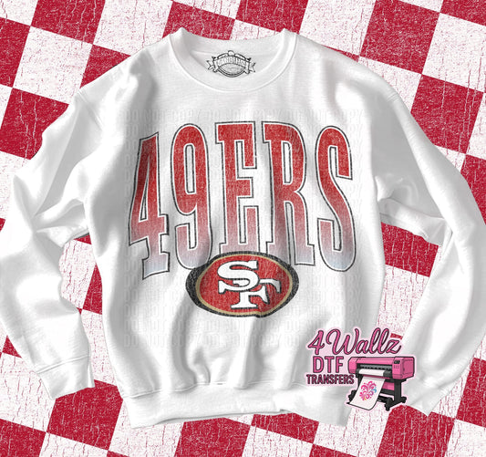 49ers Tall Letters