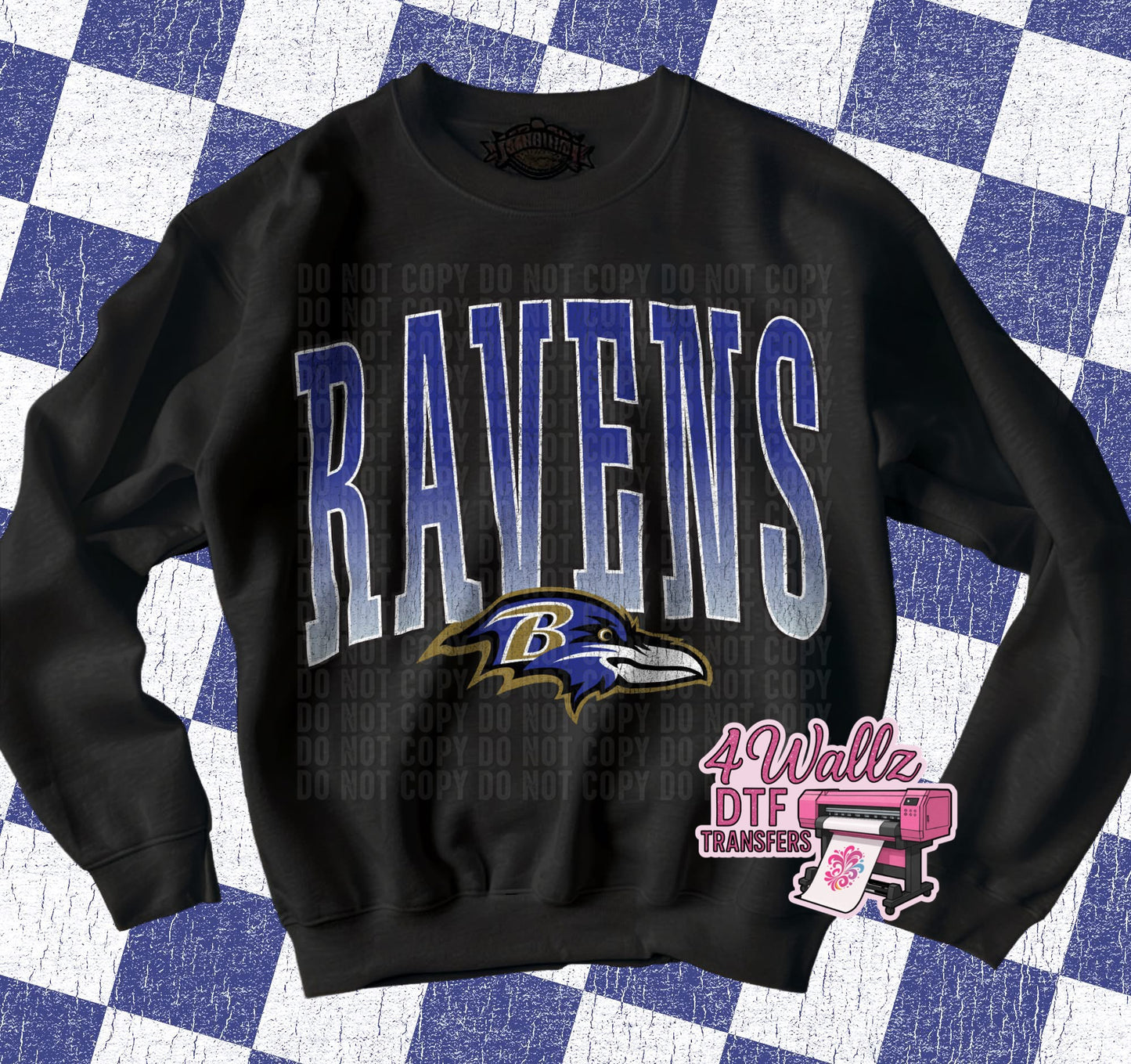 Ravens Tall Letters