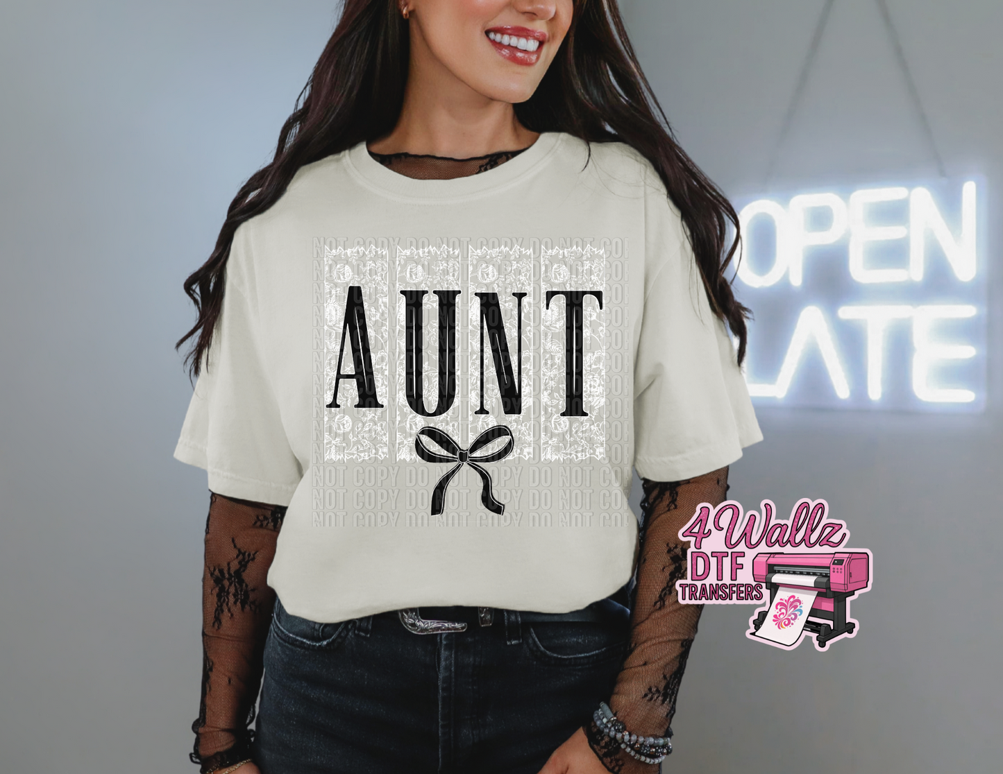 Lace Coquette Mama & Aunt