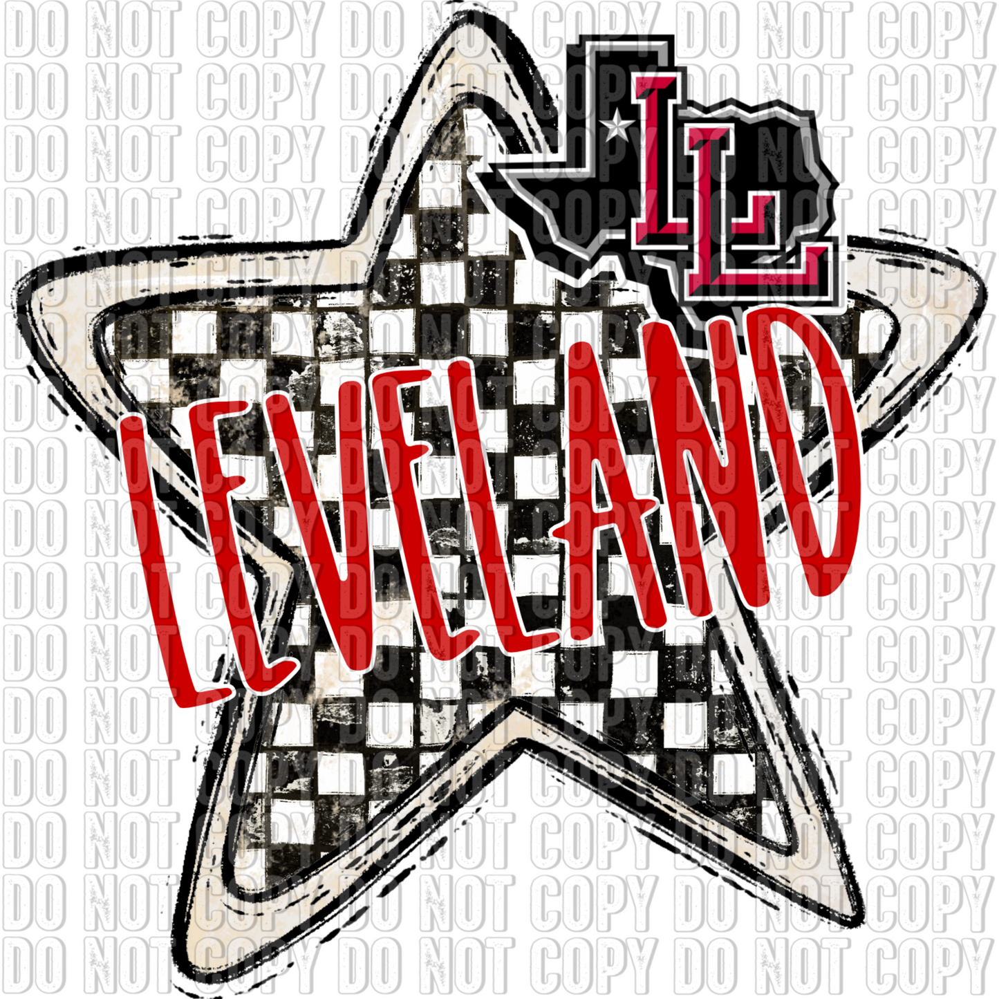 Star Checkered Bundle-Levelland Lobos