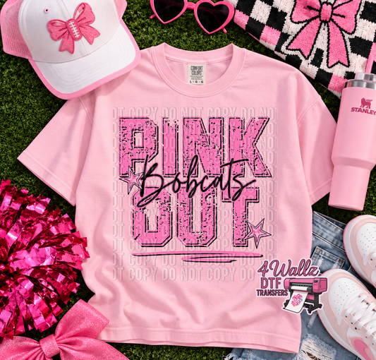 Pink Out Mascots