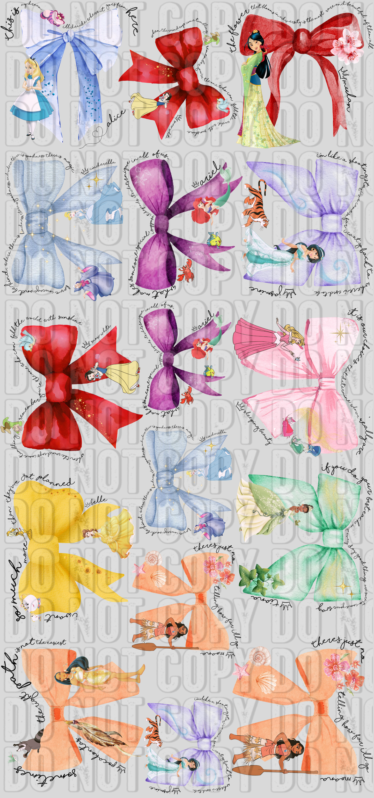 Princess Bows