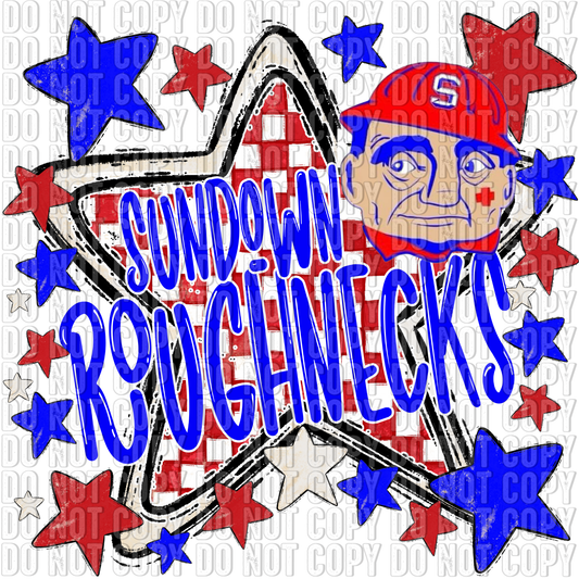 Star Checkered Bundle-Sundown Roughnecks
