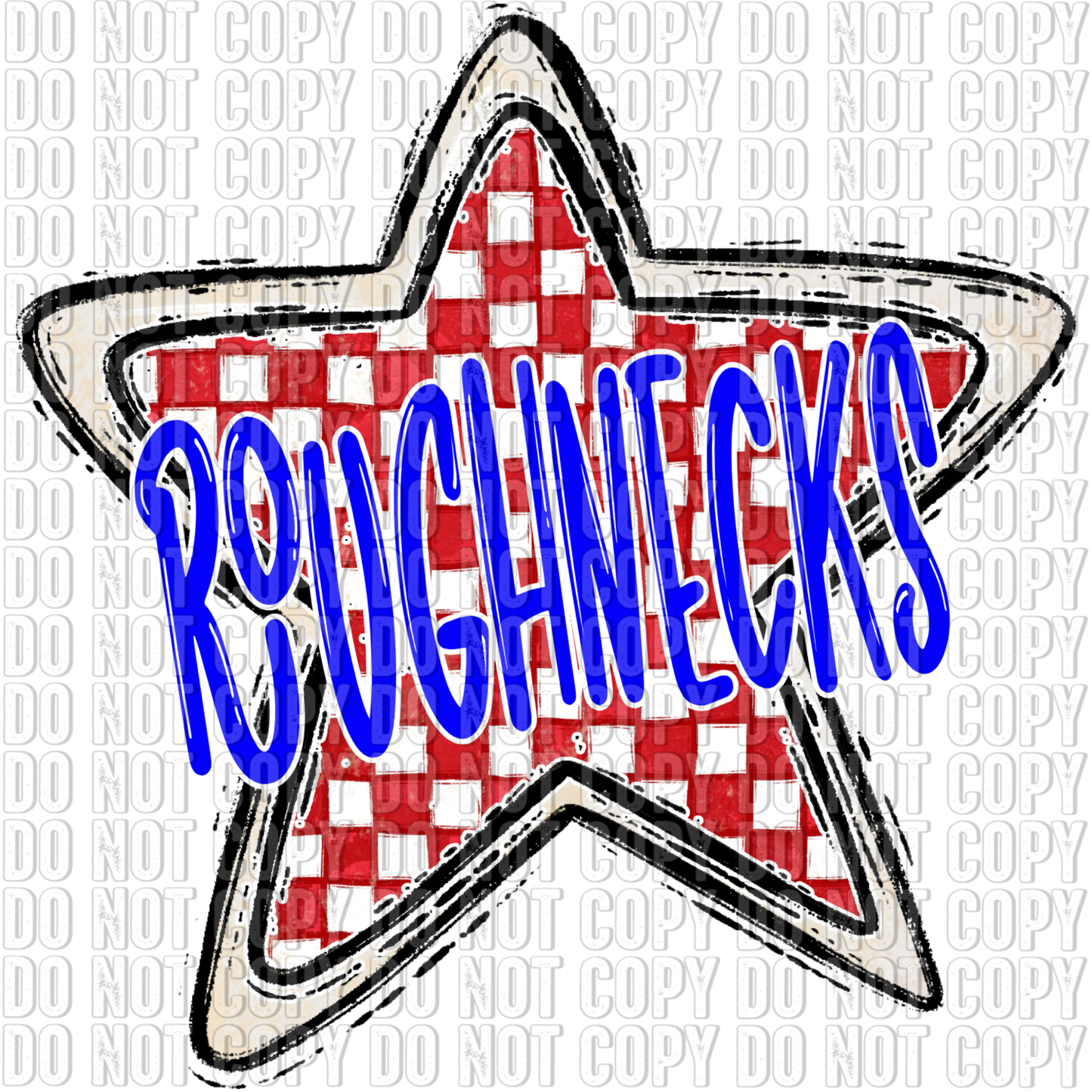 Star Checkered Bundle-Sundown Roughnecks