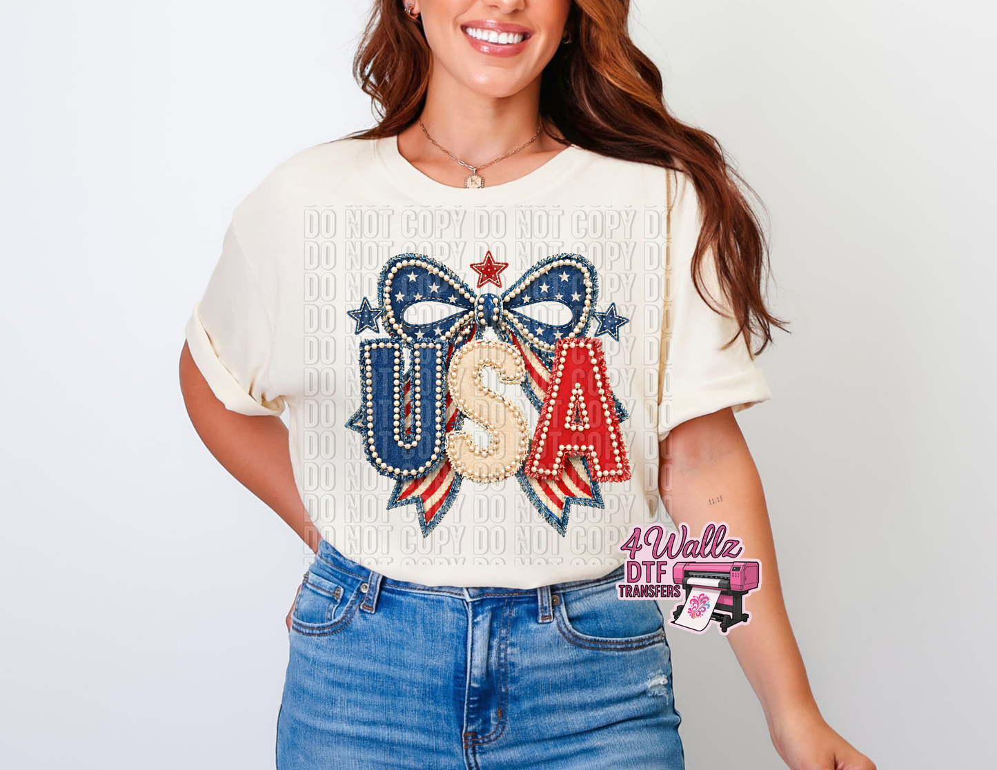 USA Faux Pearl