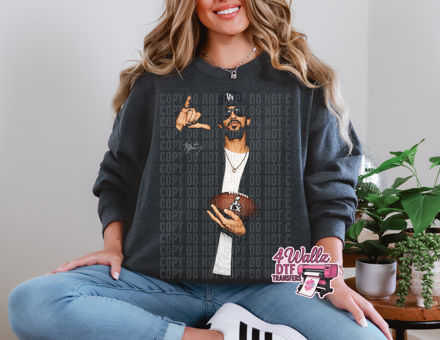 Bad Bunny Superbowl LX Halftone