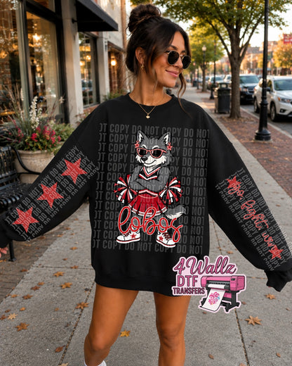 Lobos Cheer Mascot