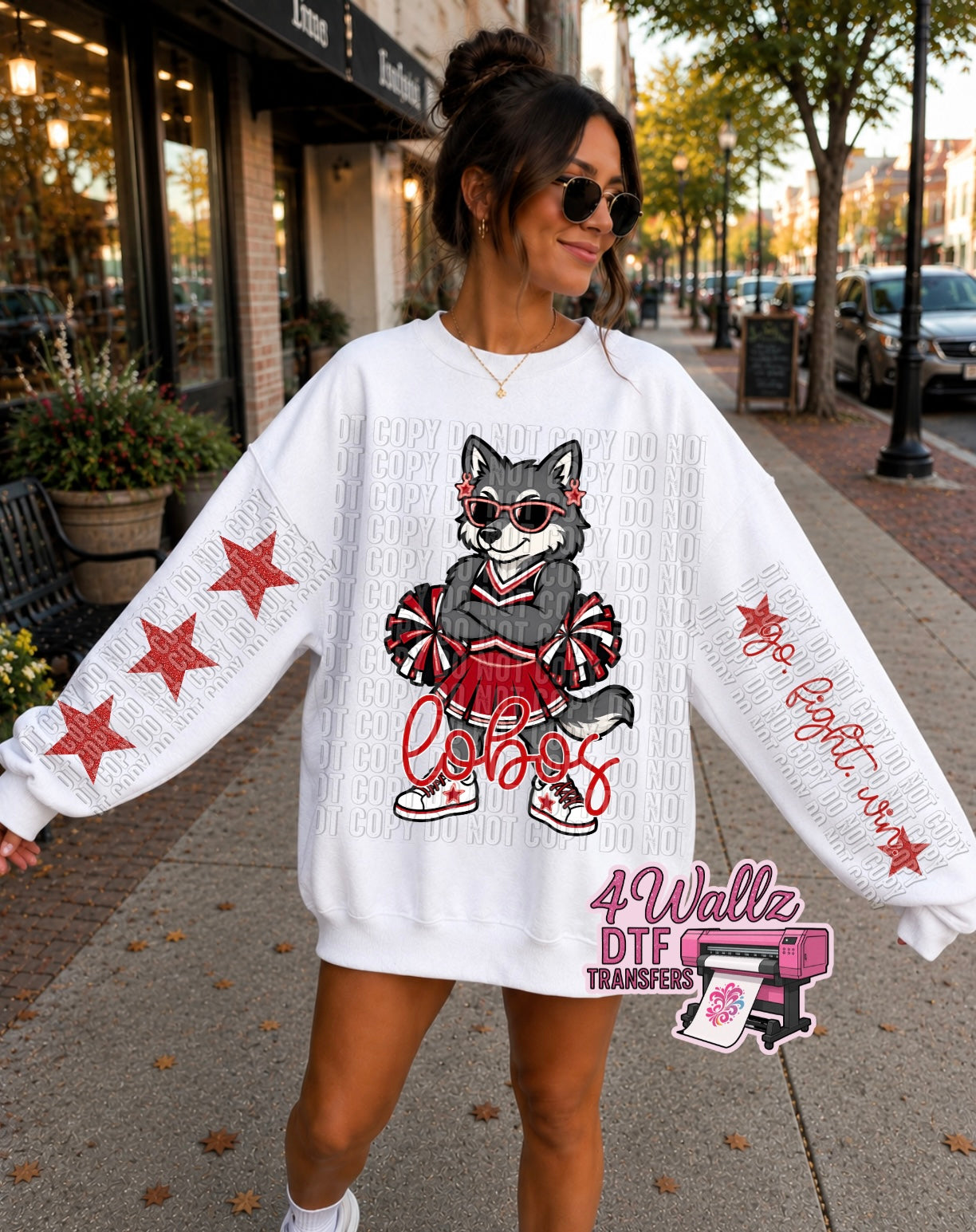 Lobos Cheer Mascot