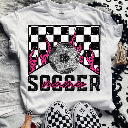 Sports Mama Leopard Flames