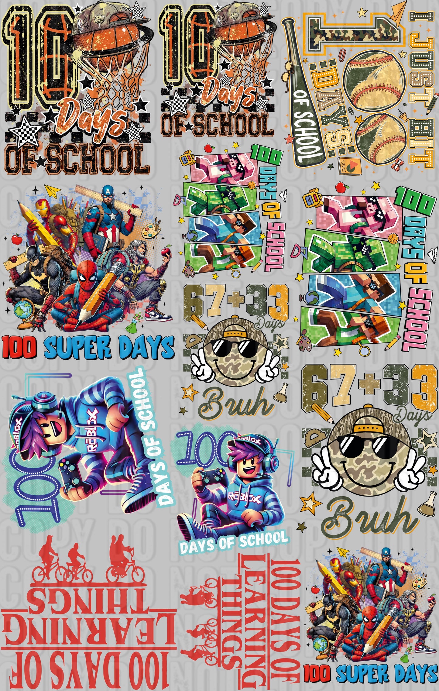 100 Days of School Boys Vol.2