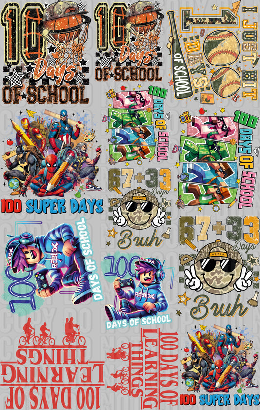 100 Days of School Boys Vol.2