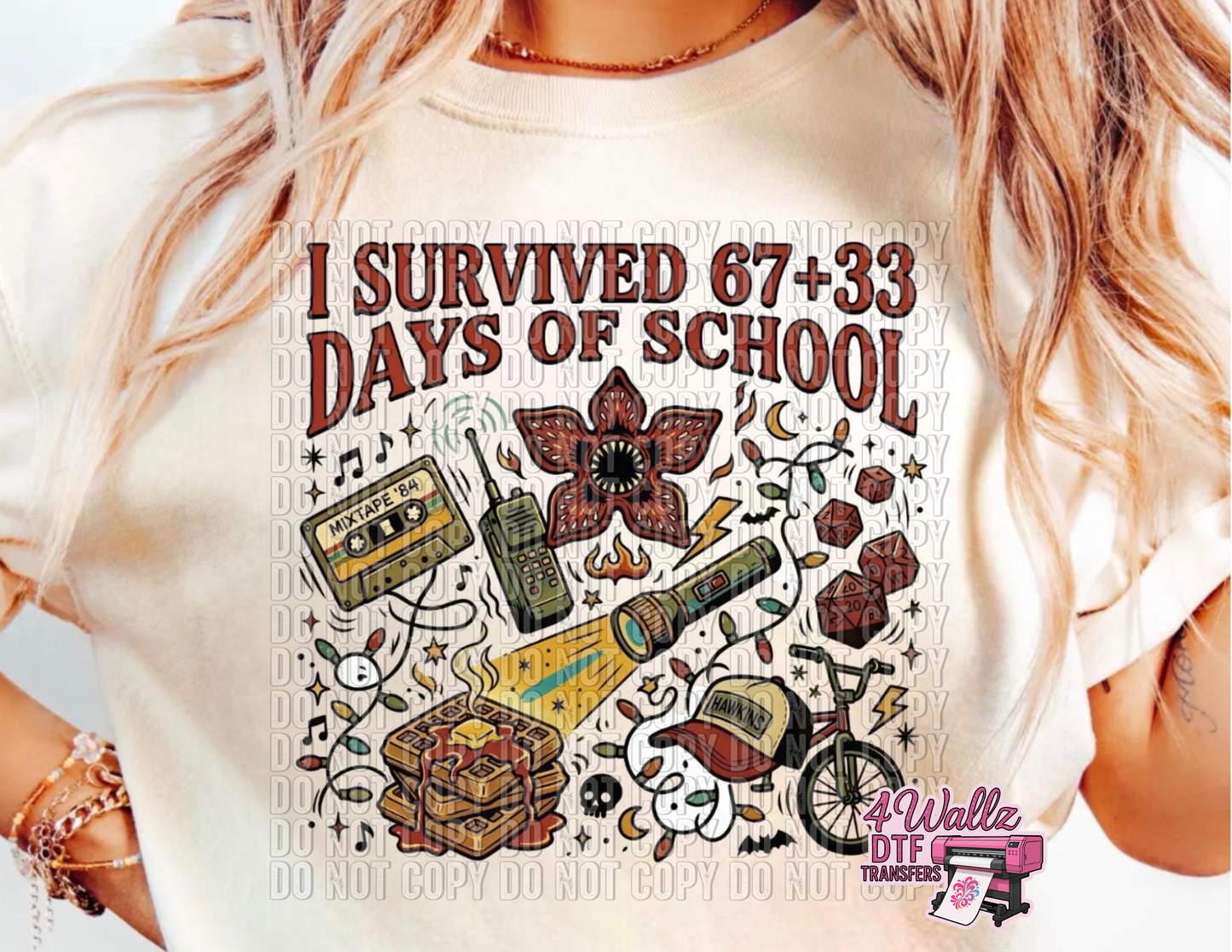 67+33 Days of School