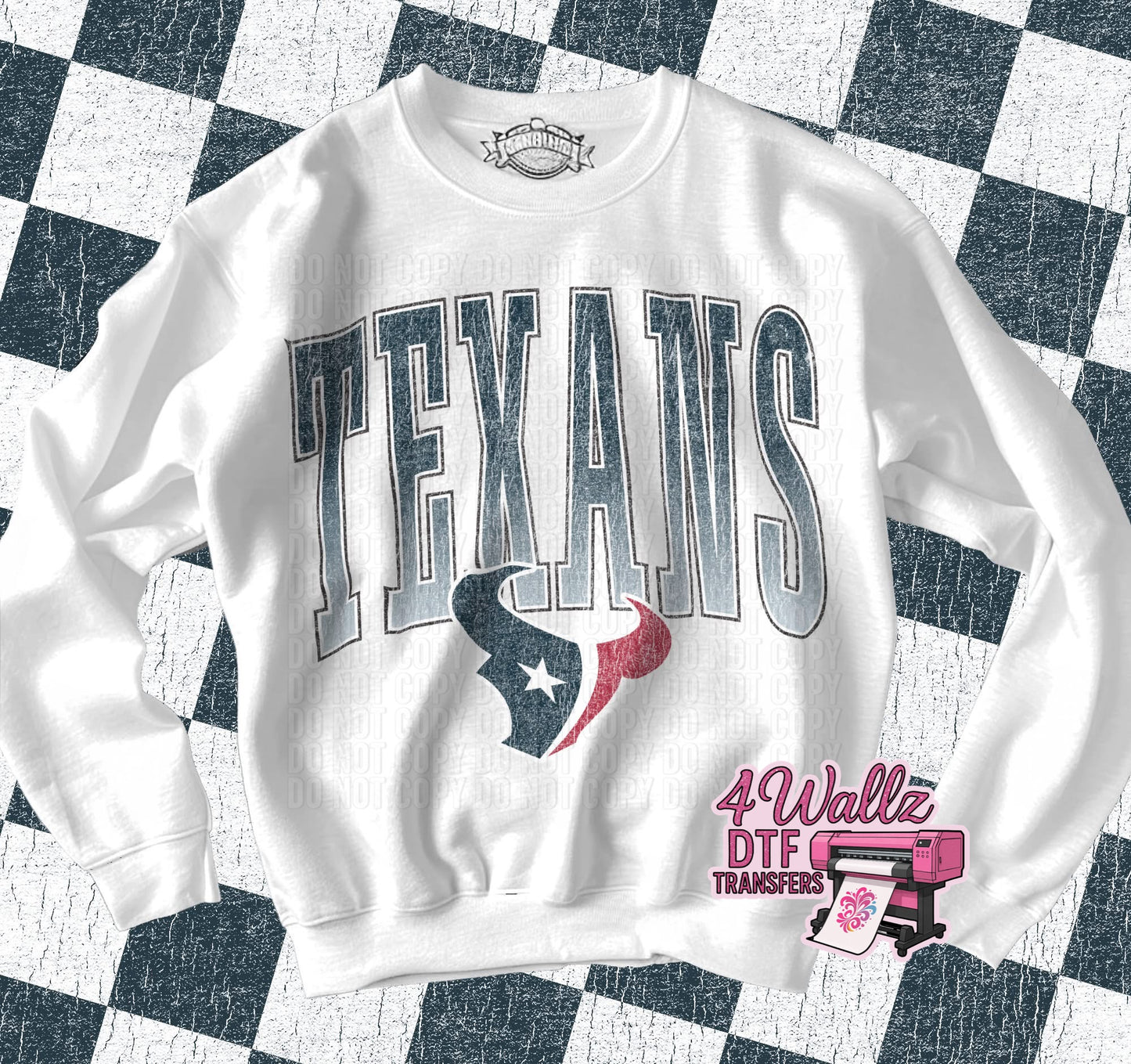 Texans Tall Letters