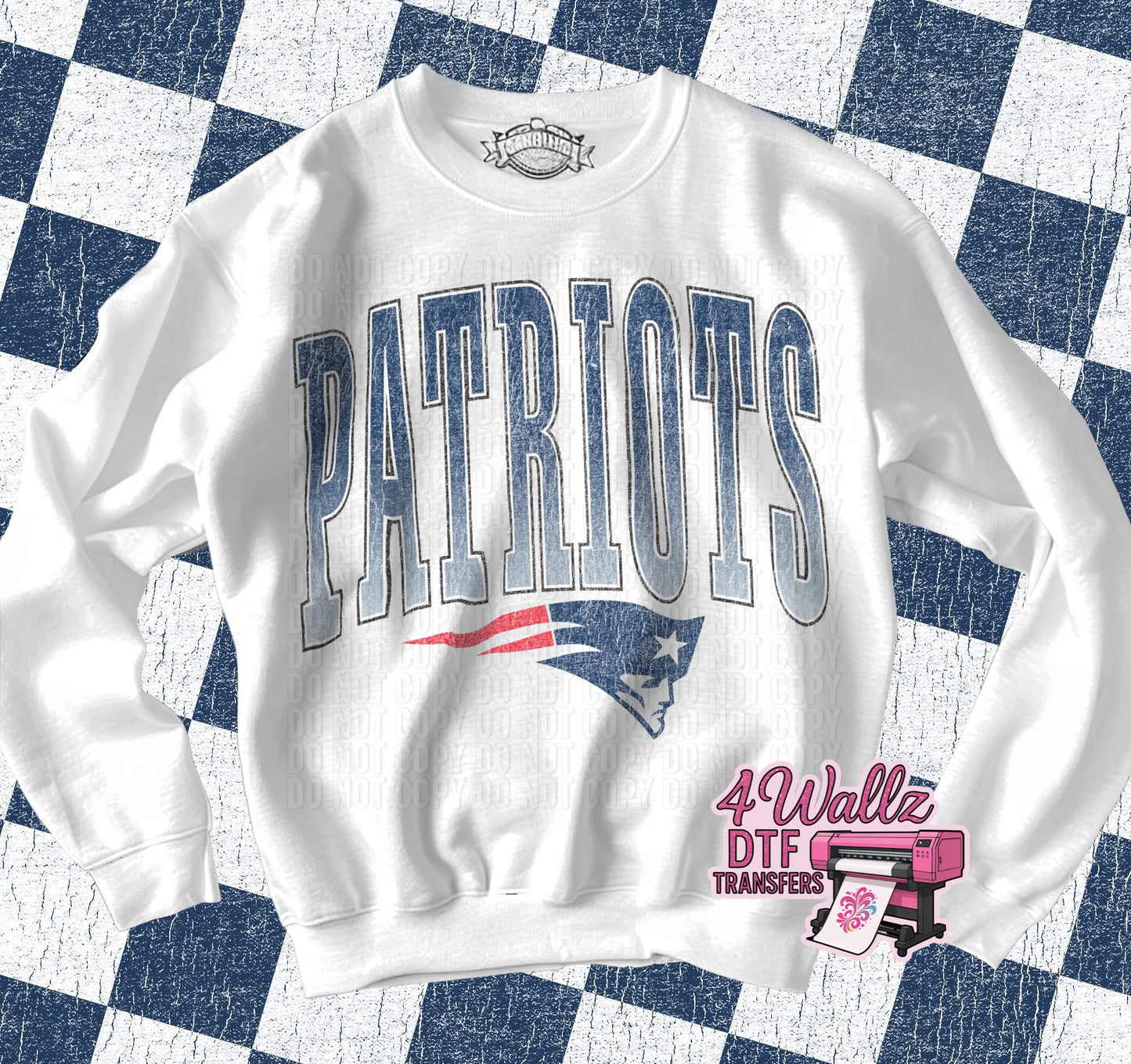 Patriots Tall Letters