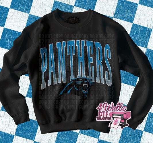 Panthers Tall Letters