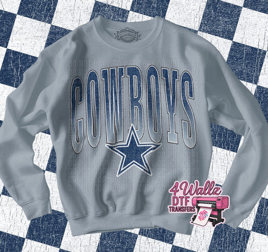 Cowboys Tall Letters
