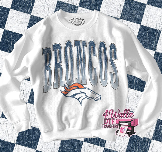 Broncos Tall Letters
