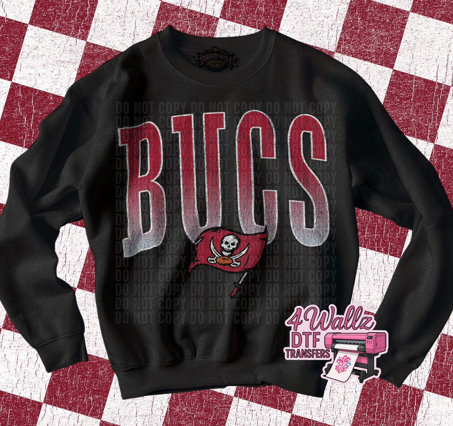 Buccaneers Tall Letters