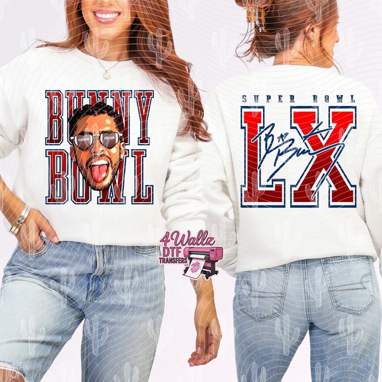 Bad Bunny Bowl LX (2 Full Size Design Bundle)