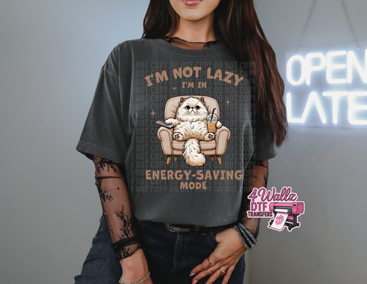 I'm Not Lazy