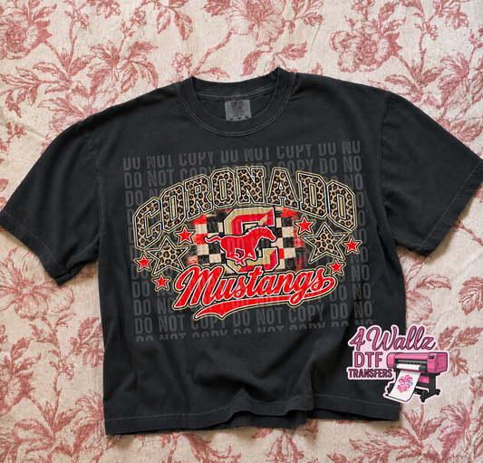 Leopard Coronado Mustangs Spirit
