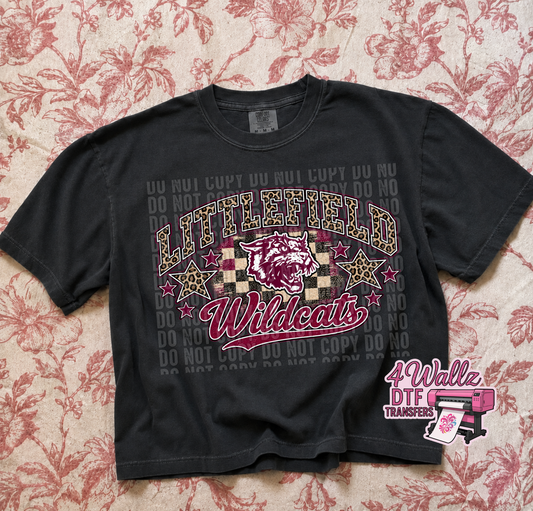 Leopard Littlefield Wildcats Spirit