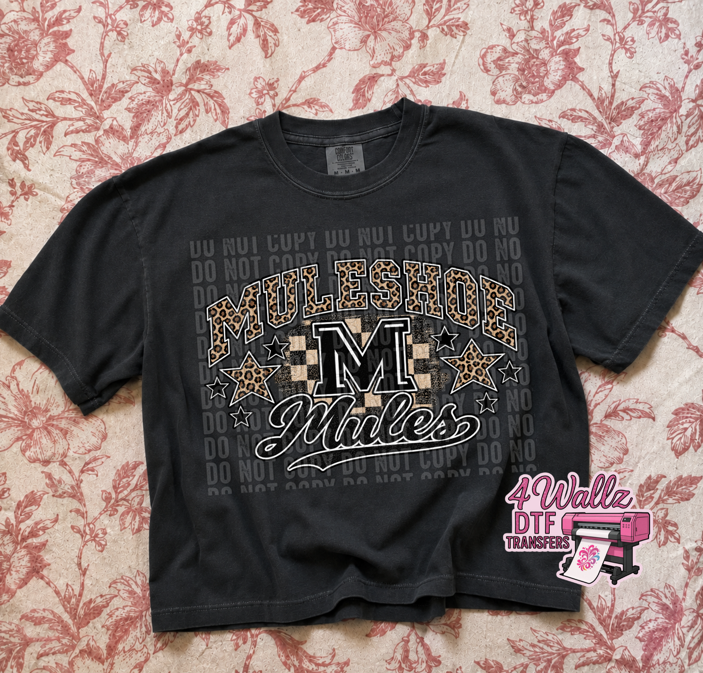 Leopard Muleshoe Mules Spirit