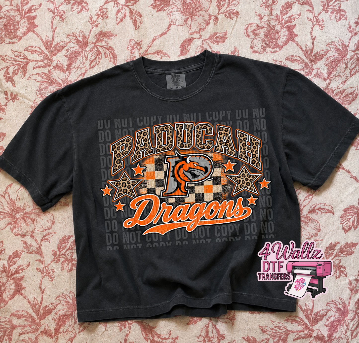 Leopard Paducah Dragons Spirit Tee