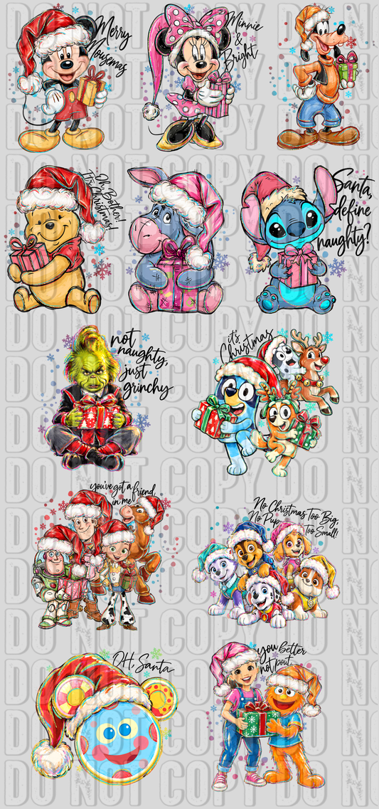 Magical Christmas Characters Youth