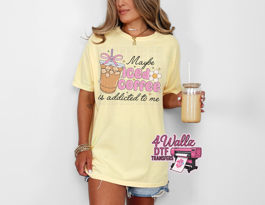 Maybe coffee is addicted to me