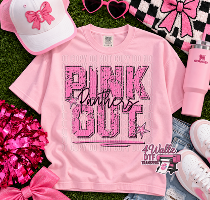 Pink Out Mascots