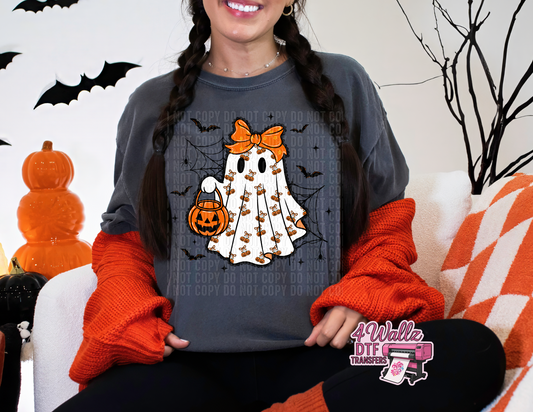 Pumpkin Ghostie Girl