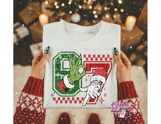 Six Seven Greenman & Santa Hands