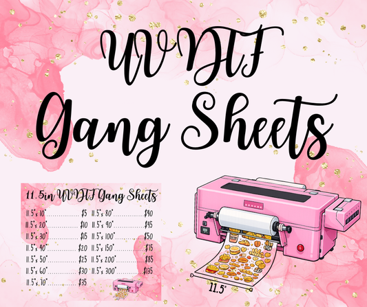 UV DTF Gang Sheets